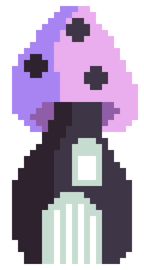 Purple Mushroom House|100