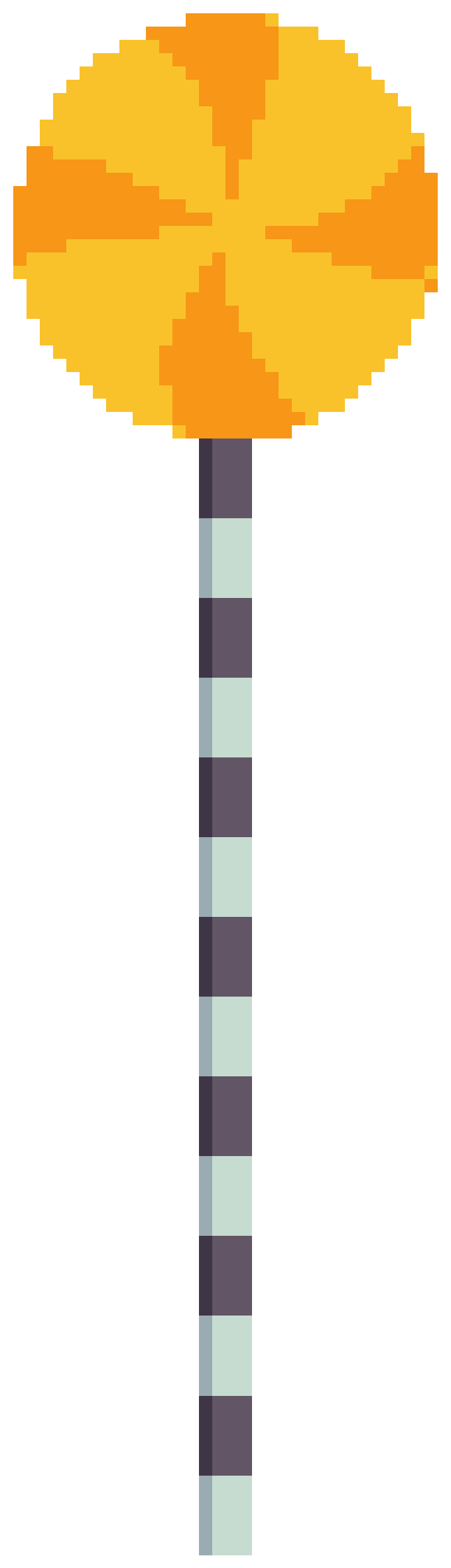 Yellow Lollipop Tree|100